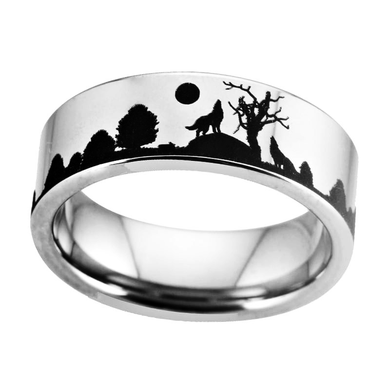 Bague Viking <br>Loup Fenrir</br> Viking Shop