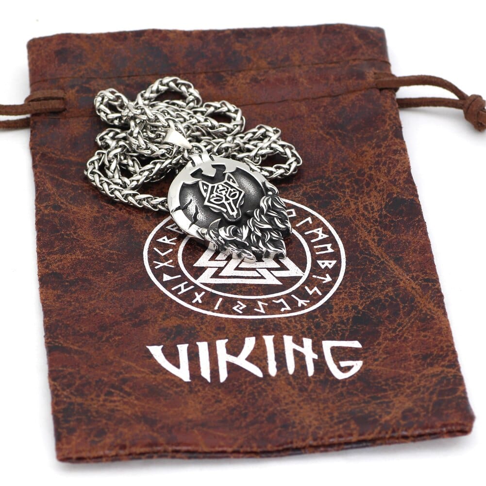 Collier Viking <br>Loup Fenrir</br> Viking Shop