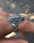 Bague Viking Loup Fenrir Viking Shop