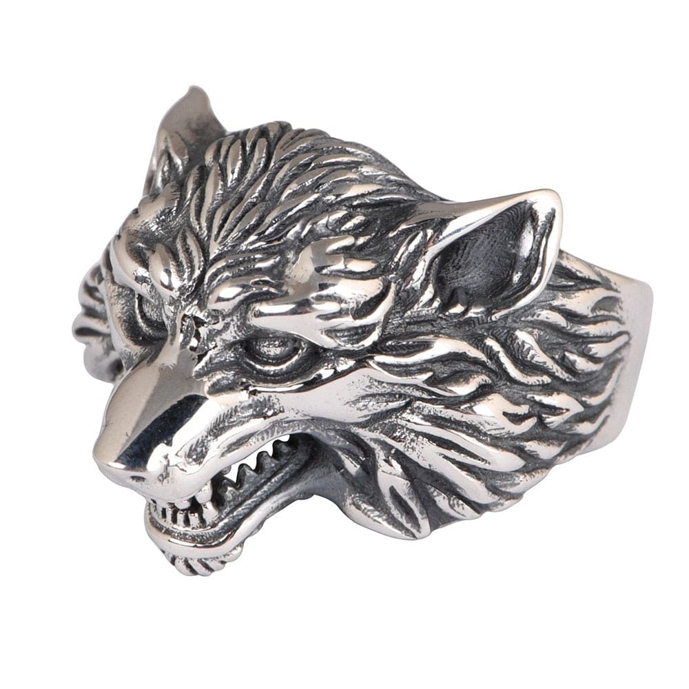 Bague Viking <br>Loup Fenrir</br> Viking Shop