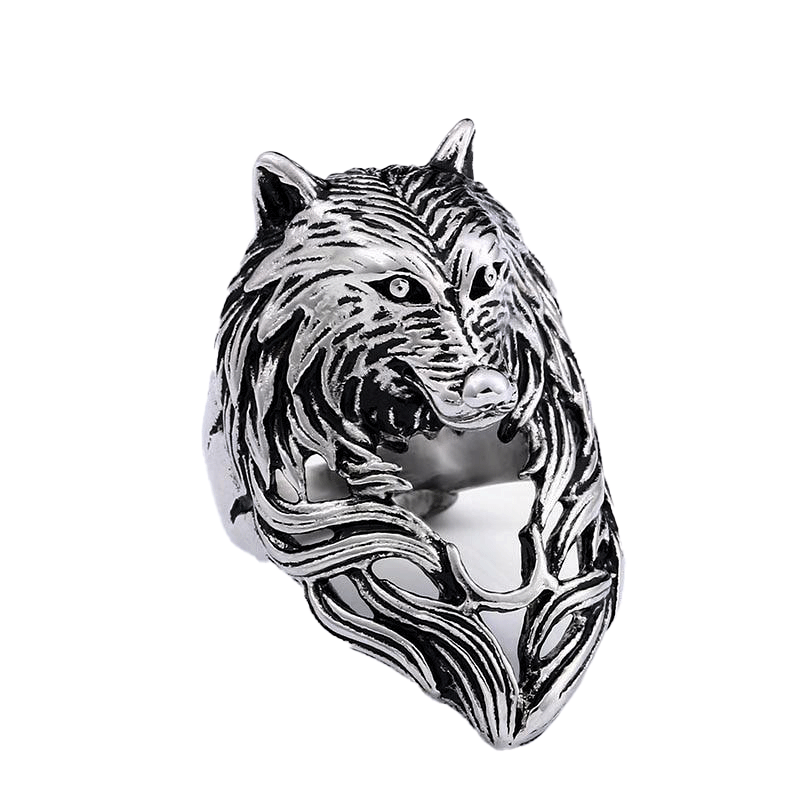 Bague Viking <br>Loup Fenrir</br> Viking Shop