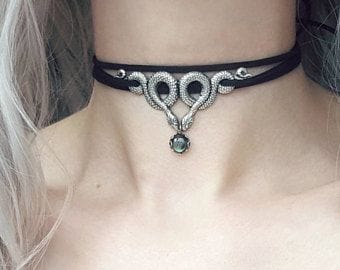Collier Viking <br>Serpent Jormungand</br> Viking Shop