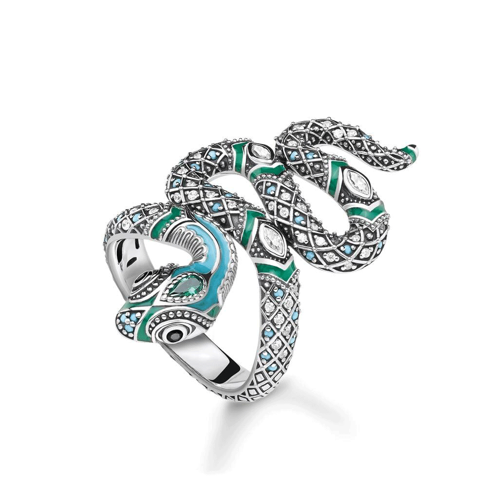 Bague Viking <br>Serpent Jormungand</br> Viking Shop
