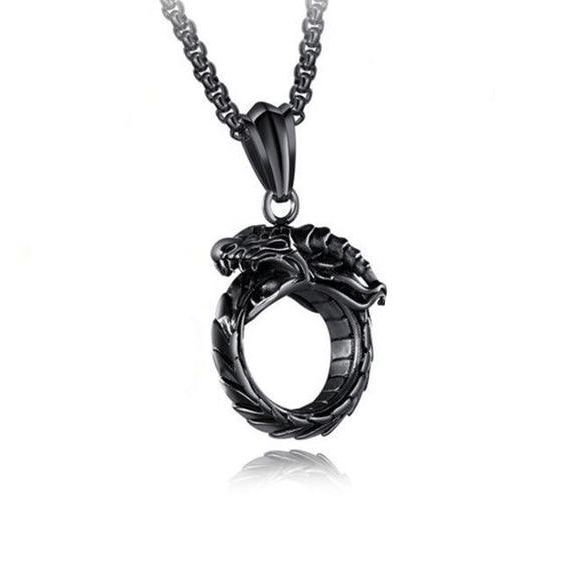 Collier Viking <br>Serpent Jormungand</br> Viking Shop