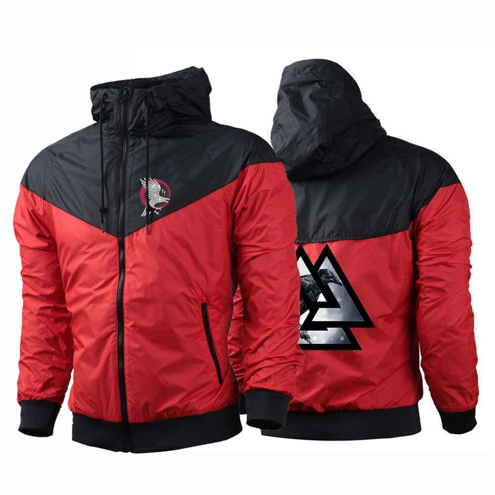 Veste Coupe-Vent Viking <br>Hugin & Valknut</br> Viking Shop