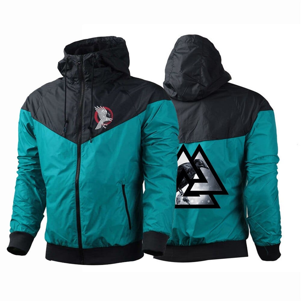 Veste Coupe-Vent Viking <br>Hugin & Valknut</br> Viking Shop