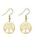 Boucles d'Oreilles Arbre De Vie Viking Shop