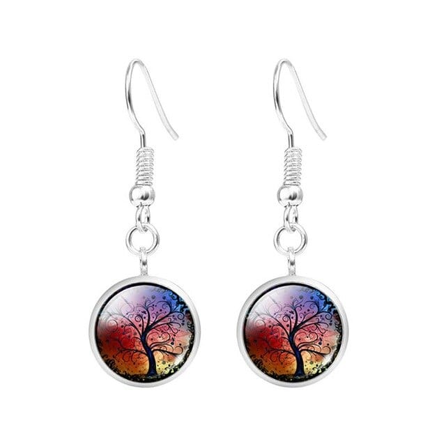 Boucles d'Oreilles <br>Arbre De Vie</br> Viking Shop