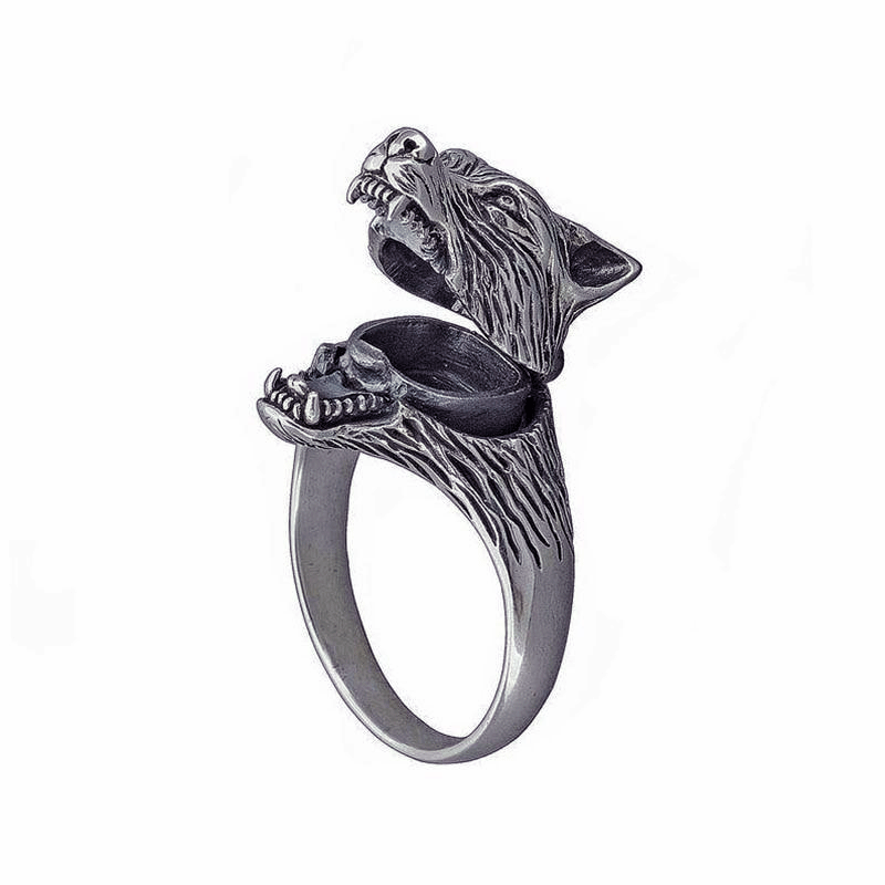 Bague Viking <br>Loup Fenrir</br> Viking Shop