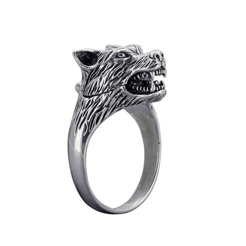 Bague Viking <br>Loup Fenrir</br> Viking Shop
