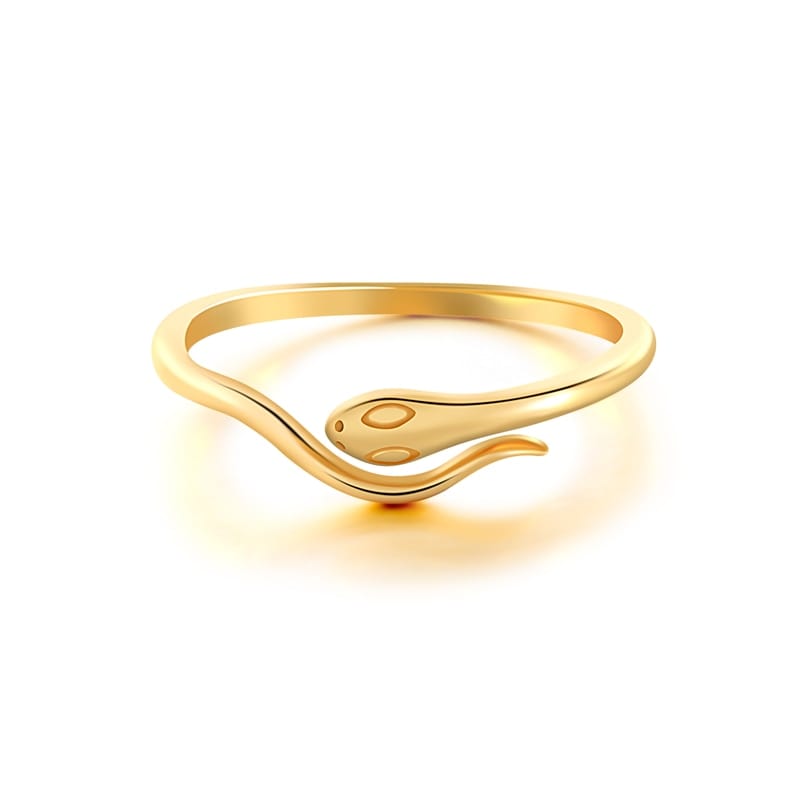 Bague Serpent Femme Or Viking Shop - Main Image