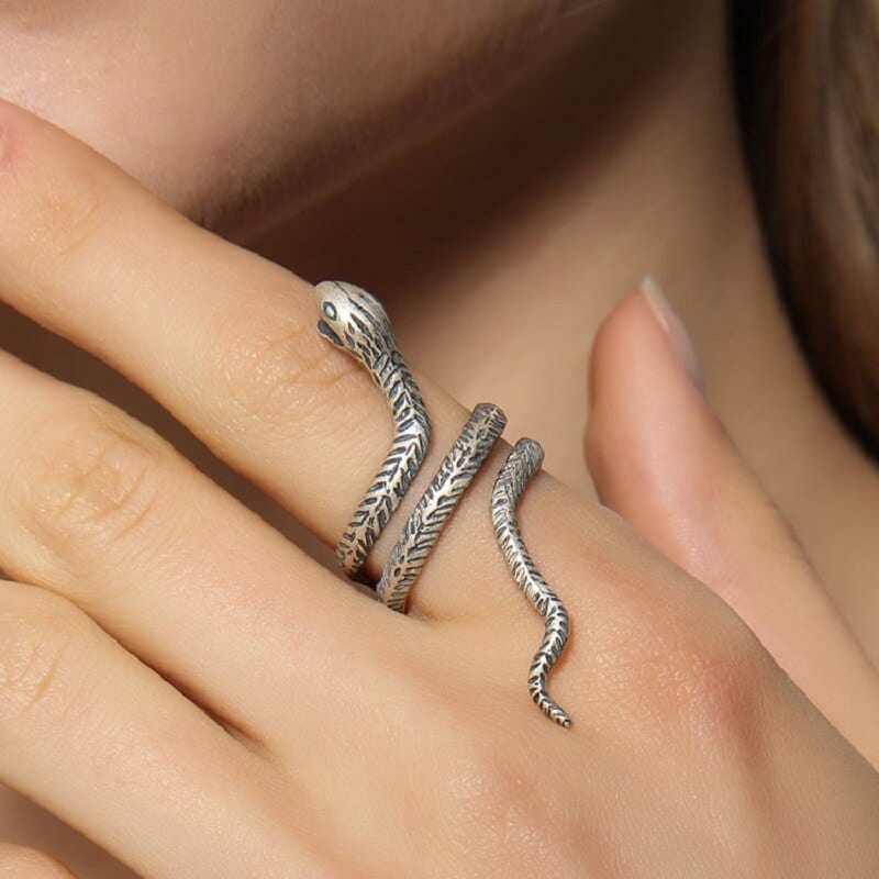 Bague Viking Serpent Jormungand Viking Shop