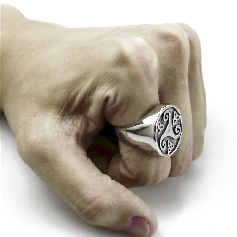 Bague Viking<br>Triskel</br> Viking Shop