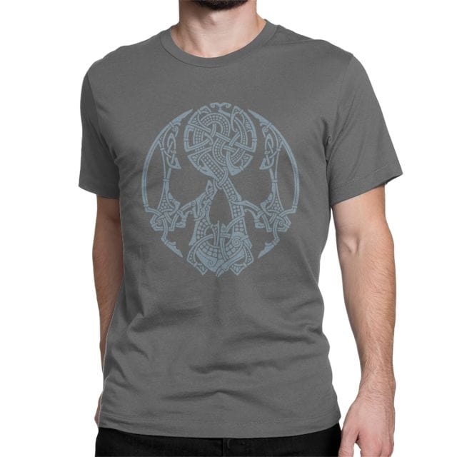 T-shirt Viking <br>Crâne De Guerrier</br> Viking Shop