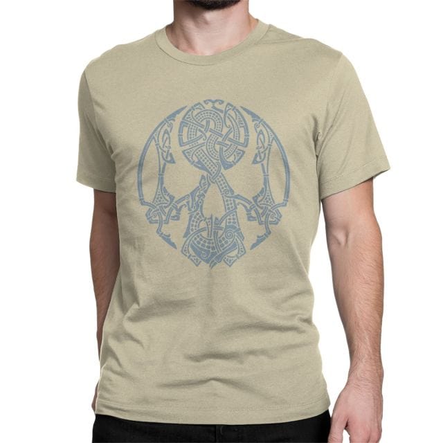 T-shirt Viking <br>Crâne De Guerrier</br> Viking Shop