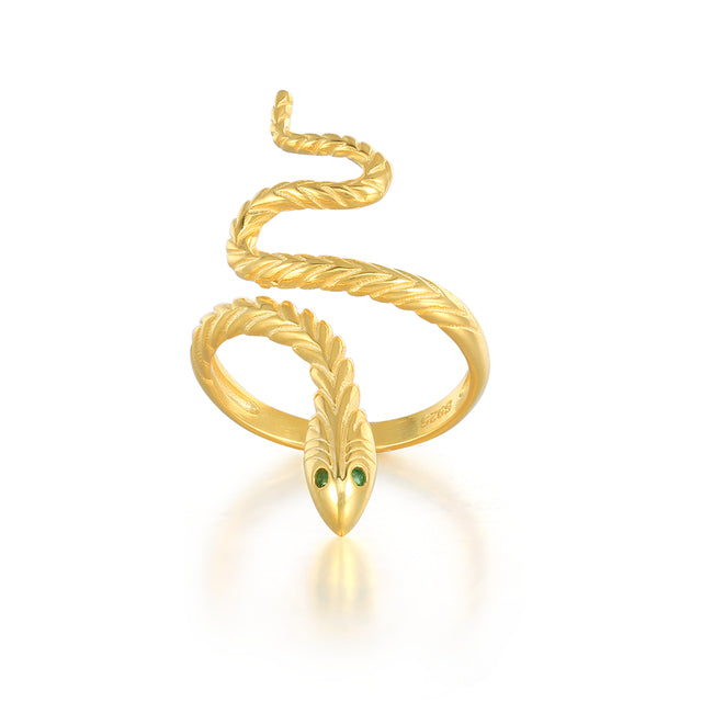 Bague Viking <br>Serpent de Midgard</br> Viking Shop