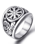 Bague Viking Aegishjalmur Viking Shop