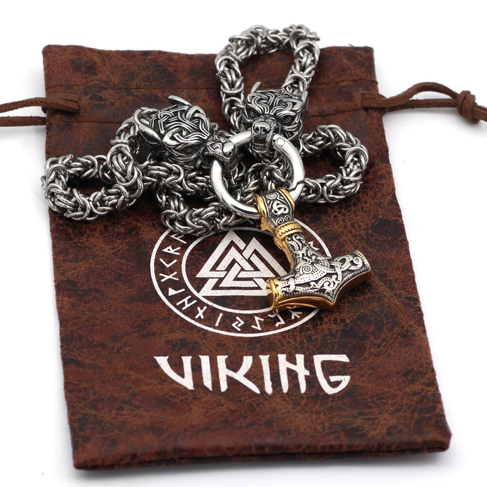 Collier Viking <br> Marteau de Thor</br> Viking Shop