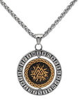 Collier Viking Valknut Et Runes Viking Shop
