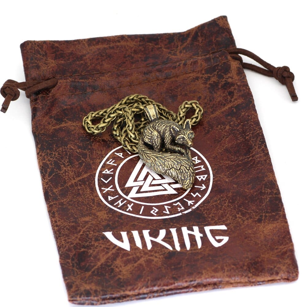 Collier Viking <br>Loup Fenrir</br> Viking Shop