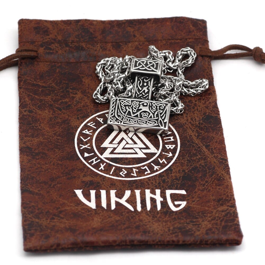 Collier Viking <br>Marteau De Thor</br> Viking Shop