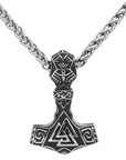 Collier Viking Marteau De Thor Et Valknut Viking Shop