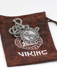 Collier Viking Pattes D'ours Et Runes Viking Shop