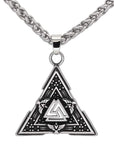 Collier Viking Valknut Et Corbeaux Viking Shop