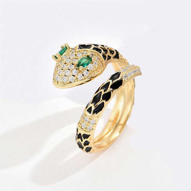 Bague Viking Serpent de Midgard Viking Shop