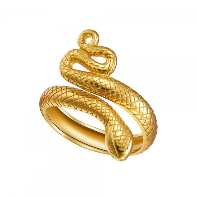 Bague Viking <br>Serpent de Midgard</br> Viking Shop