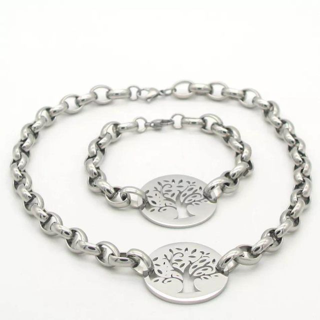 Collier & Bracelet Viking <br>Arbre de Vie</br> Viking Shop