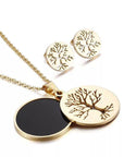Collier & Boucles D'oreilles Viking Arbre De Vie Viking Shop