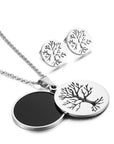 Collier & Boucles D'oreilles Viking Arbre De Vie Viking Shop