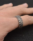 Bague Viking écailles de dragon viking shop
