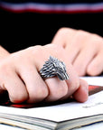 Bague Viking Loup Hati viking shop
