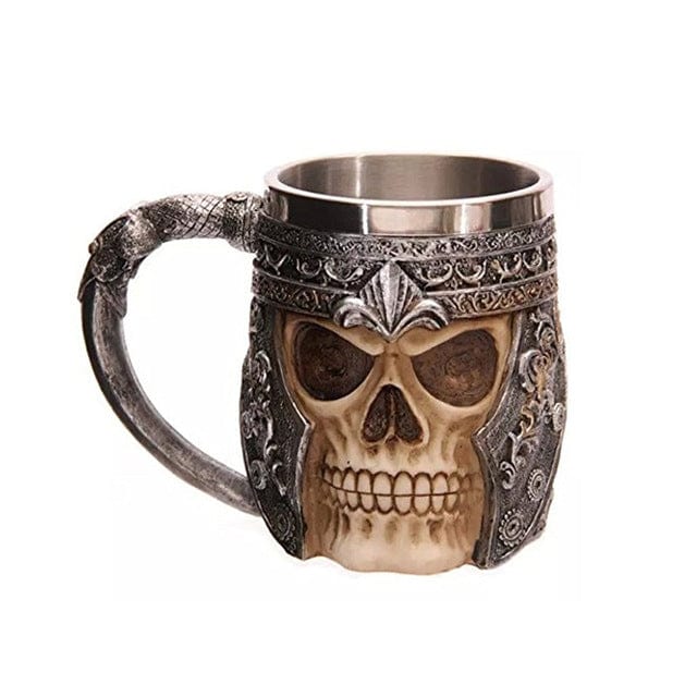 Tasse à Café <br>Tête De Mort</br> viking shop