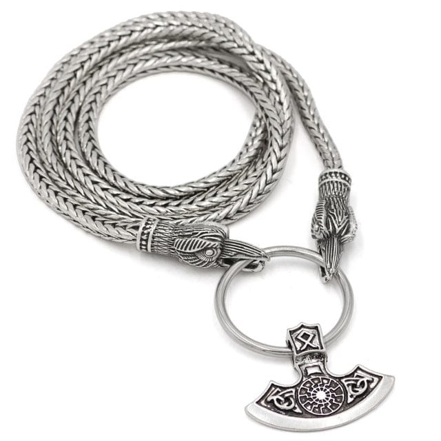 Collier viking <br>Hache Viking</br> viking shop