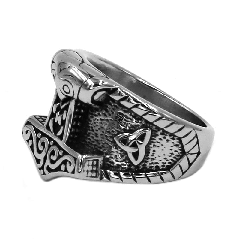 BAGUE VIKING - Marteau de Thor main image 1