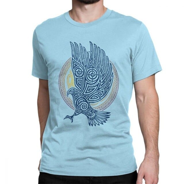 T-shirt Viking Corbeau