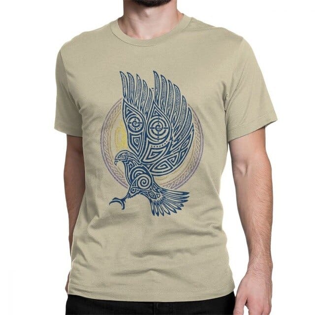 T-shirt Viking Corbeau