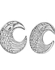 Boucles d'Oreilles corbeau Viking Shop