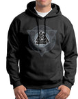 Sweat-shirt à capuche Valknut Viking Shop