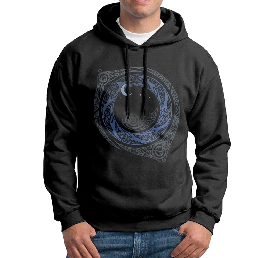 Sweat-shirt à capuche <br>Le dernier oeil</br> Viking Shop