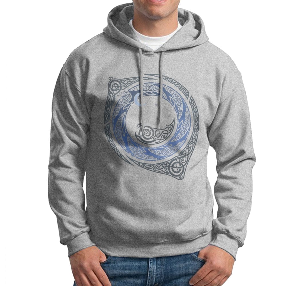 Sweat-shirt à capuche <br>Le dernier oeil</br> Viking Shop