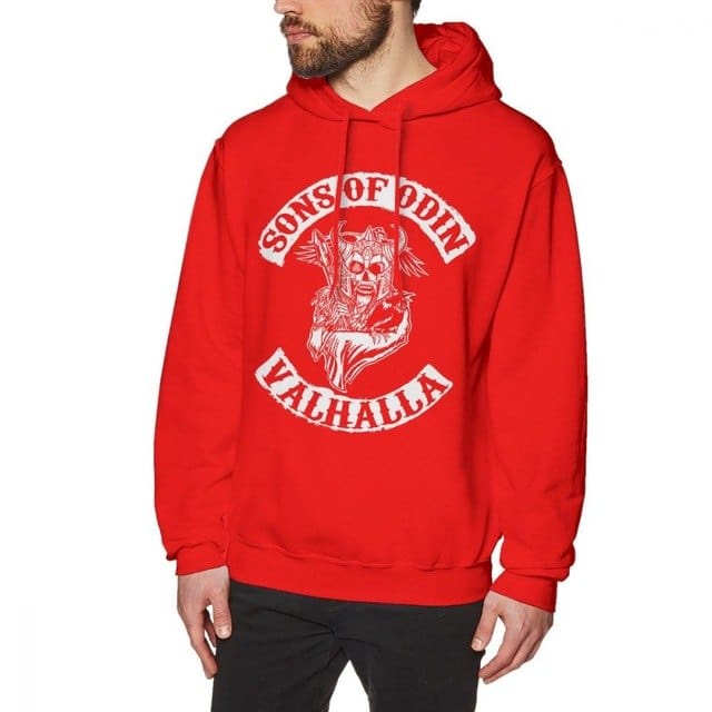 Sweat-shirt à capuche <br>Fils d'Odin</br> viking shop