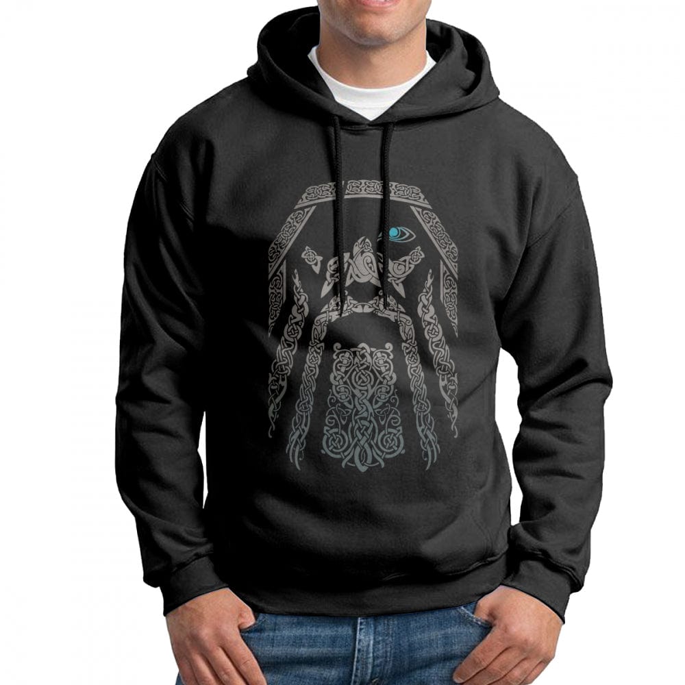 Sweat-shirt à capuche <br>Wotan</br> Viking Shop