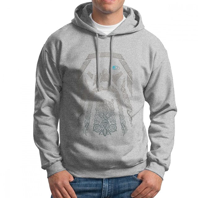 Sweat-shirt à capuche <br>Wotan</br> Viking Shop