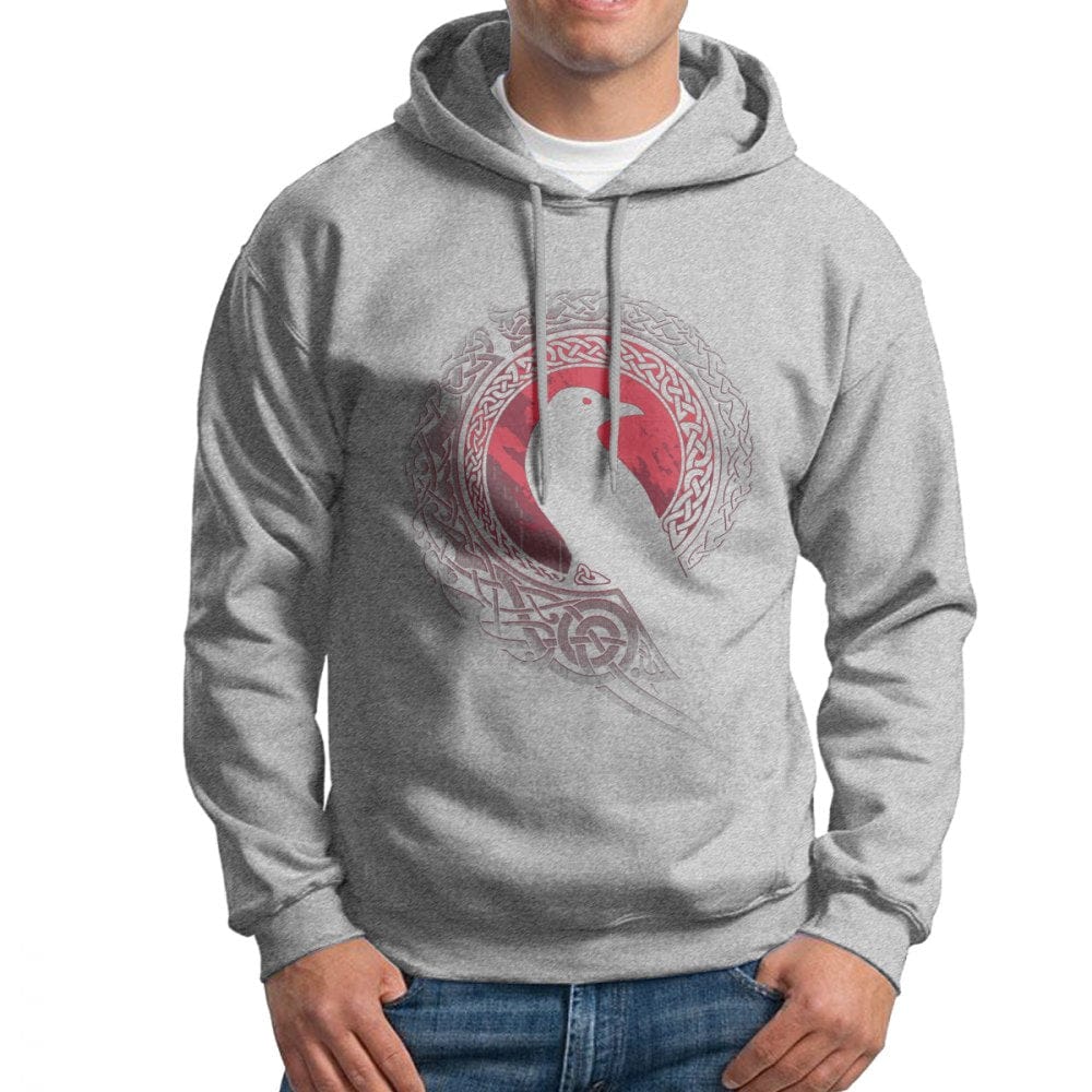Sweat-shirt à capuche <br>Hugin</br> Viking Shop