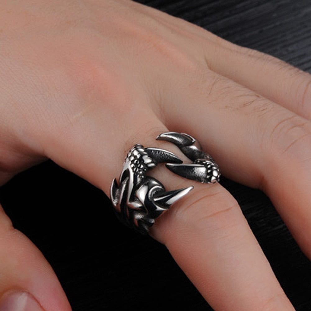 Bague Viking La Griffe De Jormungand Viking Shop