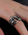 Bague Viking La Griffe De Jormungand Viking Shop